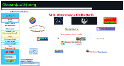 Desktop Screenshot of giovaniuniti.org